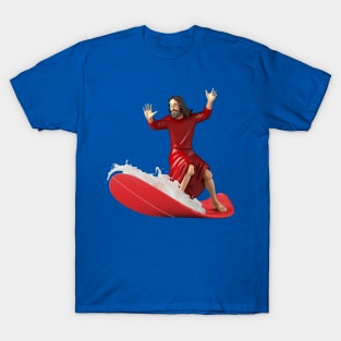 Jesus surfing T-Shirt